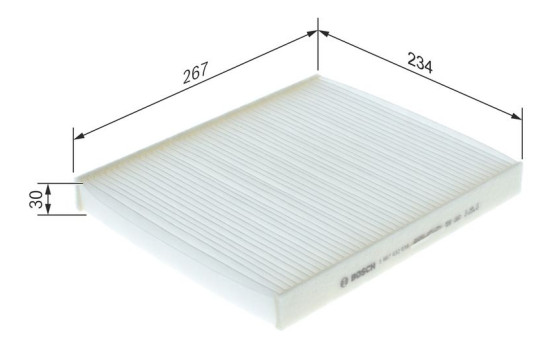 Filtre, air de l'habitacle M2038 Bosch, Image 9
