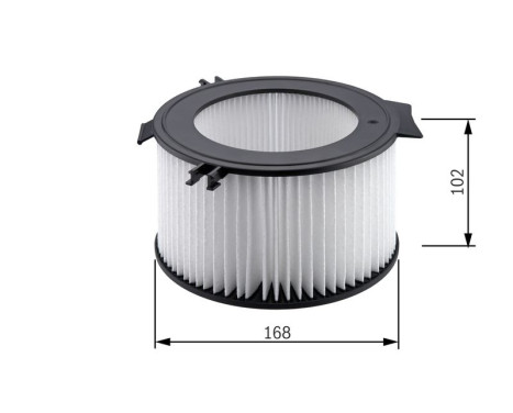 Filtre, air de l'habitacle M2056 Bosch, Image 7