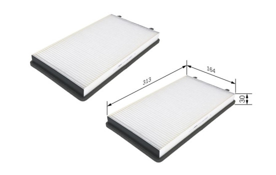 Filtre, air de l'habitacle M2103 Bosch, Image 5