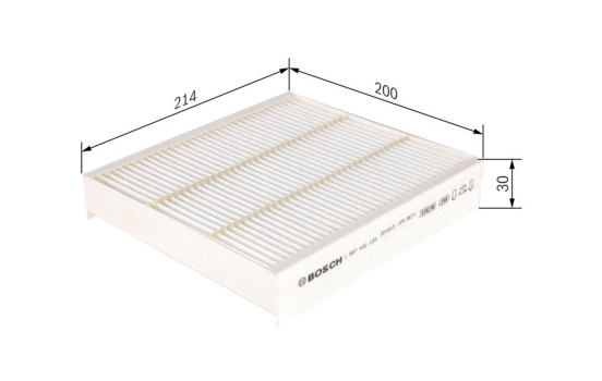 Filtre, air de l'habitacle M2133 Bosch, Image 9