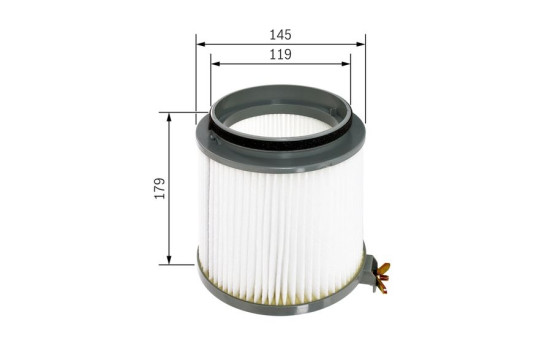 Filtre, air de l'habitacle M2193 Bosch, Image 3
