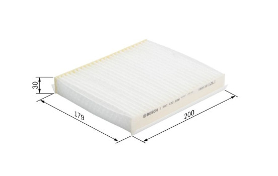 Filtre, air de l'habitacle M2228 Bosch, Image 9
