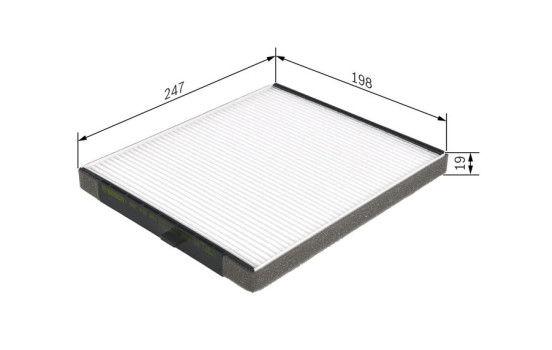 Filtre, air de l'habitacle M2241 Bosch, Image 5