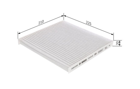 Filtre, air de l'habitacle M2246 Bosch, Image 5
