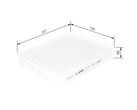 Filtre, air de l'habitacle M5003 Bosch, Image 9