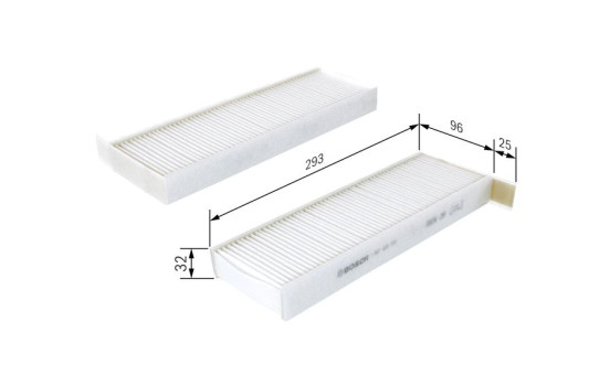 Filtre, air de l'habitacle M5026 Bosch, Image 5