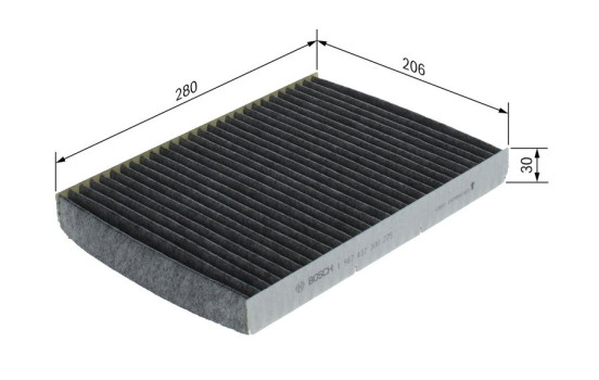 Filtre, air de l'habitacle R2300 Bosch, Image 9