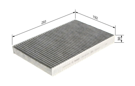 Filtre, air de l'habitacle R5535 Bosch, Image 7