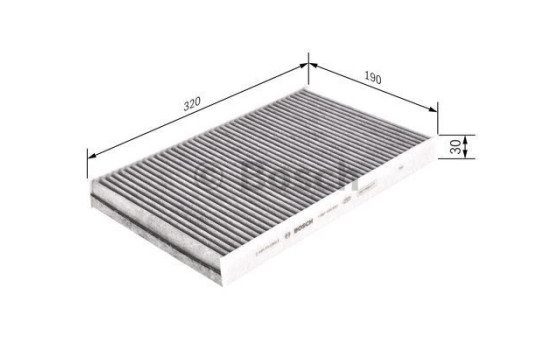 Filtre, air de l'habitacle R5550 Bosch