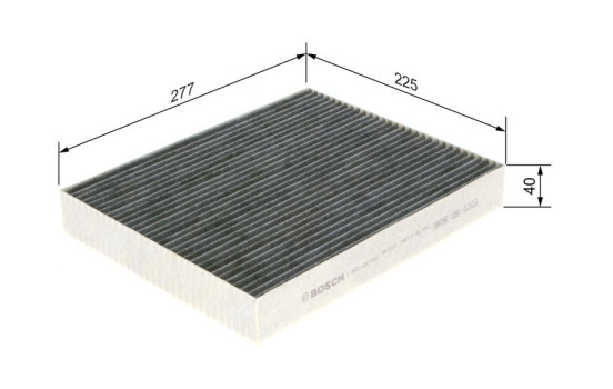 Filtre, air de l'habitacle R5552 Bosch, Image 8