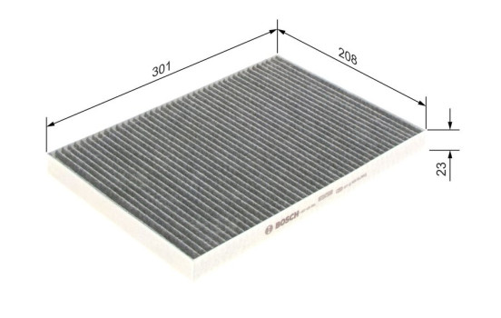 Filtre, air de l'habitacle R5586 Bosch, Image 9