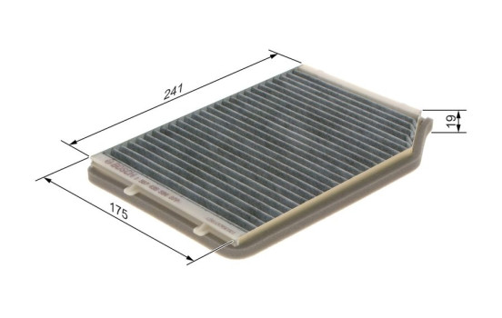 Filtre, air de l'habitacle R5594 Bosch, Image 9