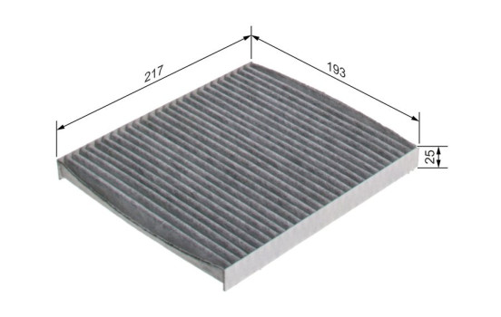 Filtre, air de l'habitacle R5595 Bosch, Image 9