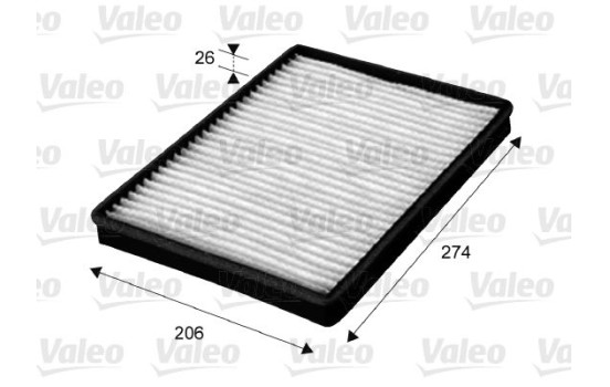 Filtre d'habitacle 715654 Valeo