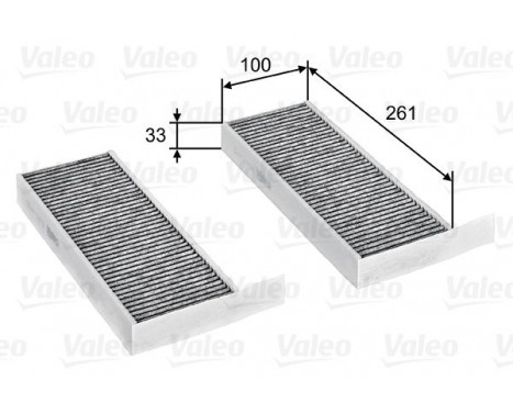 Filtre d'habitacle 715805 Valeo