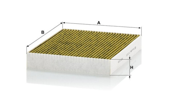 Filtre d'habitacle FP 28 009 Mann, Image 3