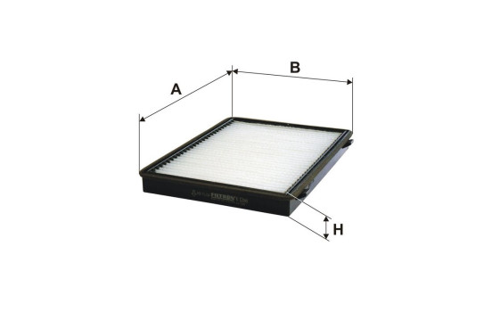 Filtre d'habitacle K 1266 Filtron, Image 2