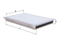 Filtre d'habitacle LA 71 Mahle