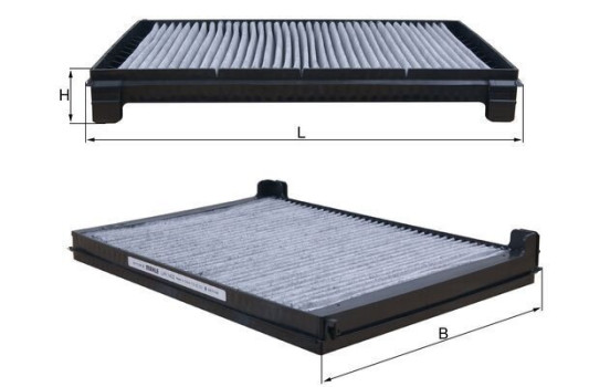 Filtre d'habitacle LAK 1422 Mahle