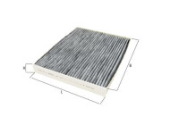 Filtre d'habitacle LAK 1677 Mahle
