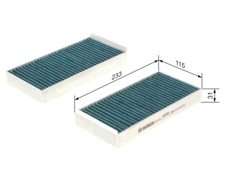 Filtre intérieur A8544 Bosch, Image 8