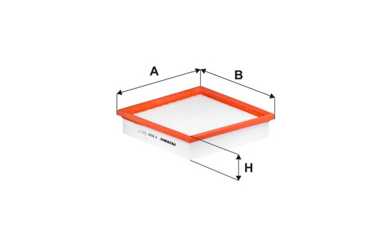 Filtre intérieur K 1029 Filtron, Image 2