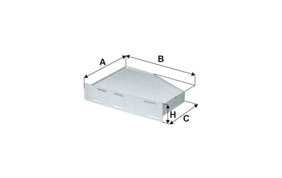 Filtre intérieur K 1111 Filtron, Image 2