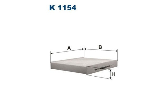 Filtre intérieur K 1154 Filtron