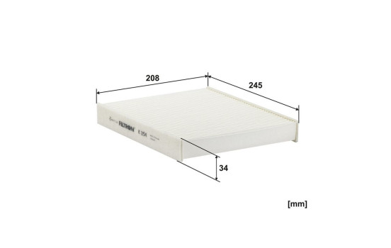 Filtre intérieur K 1154 Filtron, Image 3