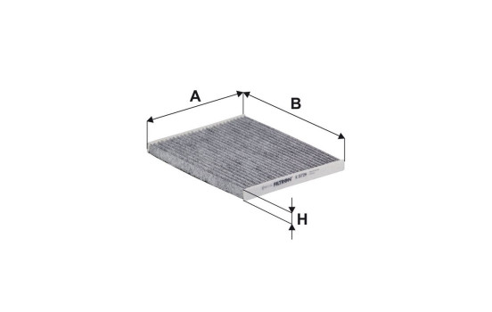 Filtre intérieur K 1172A Filtron, Image 2