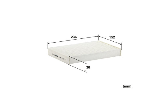 Filtre intérieur K 1230 Filtron, Image 3