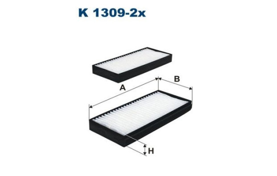 Filtre intérieur K 1309-2x Filtron