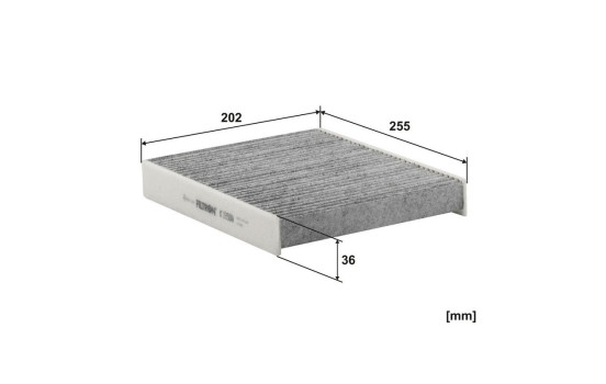 Filtre intérieur K 1350A Filtron, Image 3