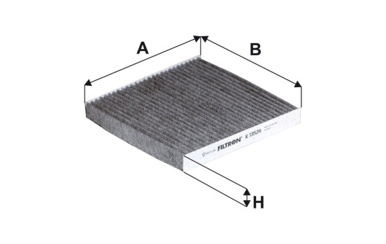 Filtre intérieur K 1352A Filtron, Image 2