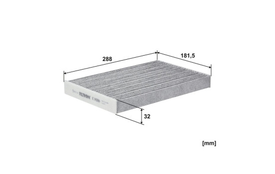 Filtre intérieur K 1408A Filtron, Image 3