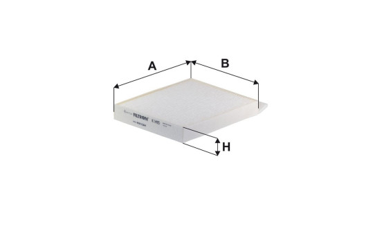 Filtre intérieur K 1415 Filtron, Image 2