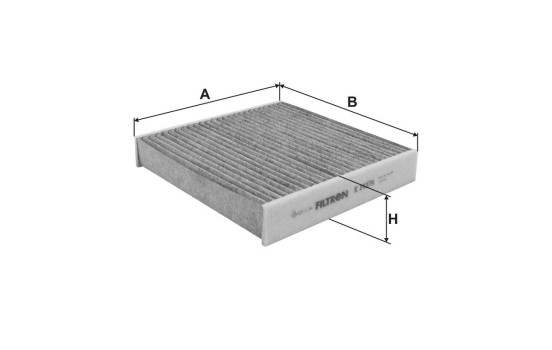 Filtre intérieur K 1437A Filtron, Image 2