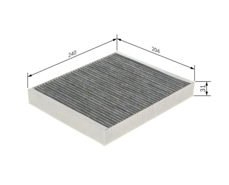 Filtre intérieur R5575 Bosch, Image 9