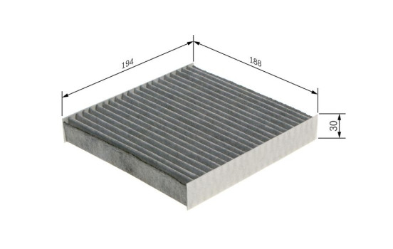 Filtre intérieur R5589 Bosch, Image 9