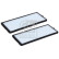 Kit de filtres, air d?habitacle 27943 FEBI, Vignette 3