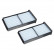 Kit de filtres, air d?habitacle ADC42503 Blue Print, Vignette 2