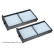 Kit de filtres, air d?habitacle ADC42503 Blue Print, Vignette 3