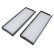Kit de filtres, air d?habitacle ADG02531 Blue Print, Vignette 2