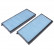 Kit de filtres, air d?habitacle ADG02532 Blue Print, Vignette 2
