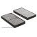 Kit de filtres, air d?habitacle ADM52501 Blue Print, Vignette 3