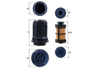 Filtre à urée UX 3KIT Mahle
