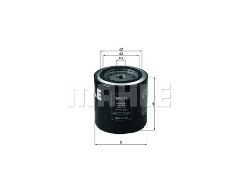 Filtre de liquide de refroidissement WFC 16 Mahle