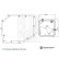 Kit de filtre hydraulique, boîte automatique ADBP210074 Blue Print, Vignette 5