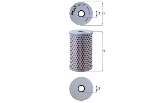 Filtre hydraulique, direction, Image 2