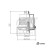 filtre hydraulique pour raccord Haldex, avec couvercle, Vignette 3